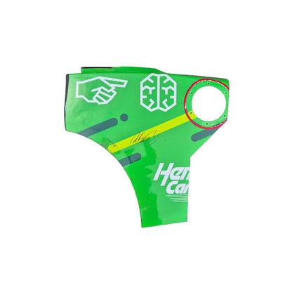 AUTOGRAPHED Race Used 2025 Alex Bowman #48 Ally Love Your Mind Left Rear Quarter Panel Partial - Vegas 2