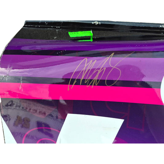 AUTOGRAPHED Race Used 2025 Alex Bowman #48 Ally Left Rear Quarter Panel Partial - Chicago