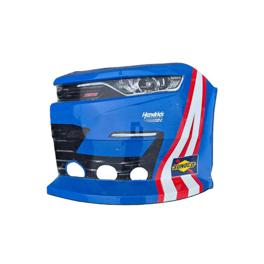 Race Used 2026 Corey Day #17 HendrickCars.com Left Front Nose (1 of 3) - Dover, Win