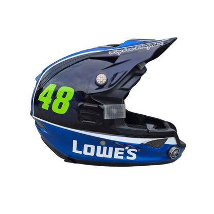 Race Used Hendrick Motorsports #48 Lowe's Pit Helmet