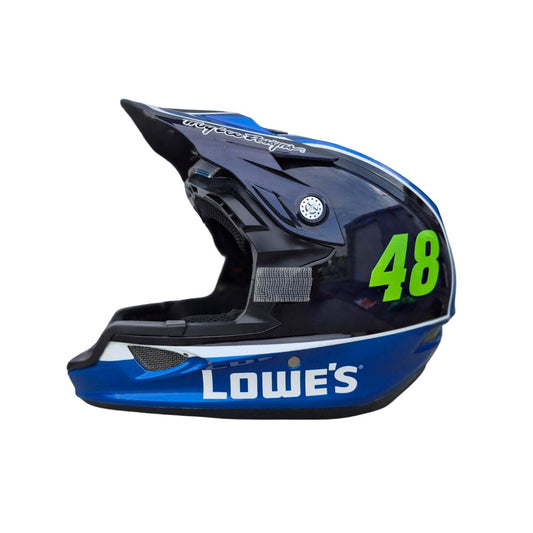 Race Used Hendrick Motorsports #48 Lowe's Pit Helmet