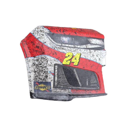 Race Used 2026 William Byron #24 Raptor Left Front Nose - Charlotte 1, Top 10, P.9