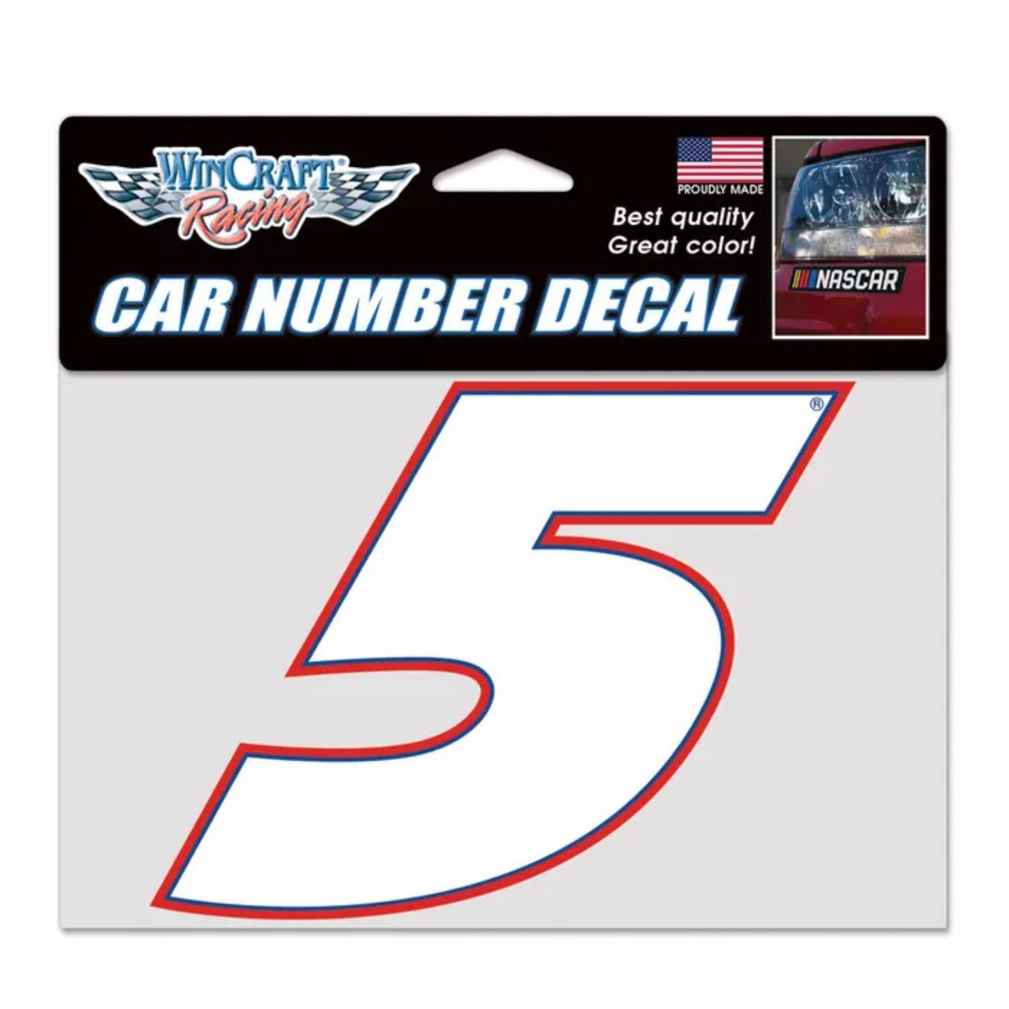Kyle Larson #5 Car Number Decal
