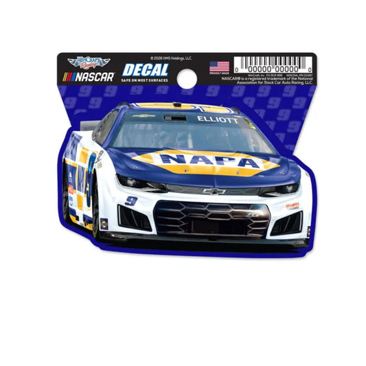 Chase Elliott #9 NAPA Clean Cut 3" x 4" Decal