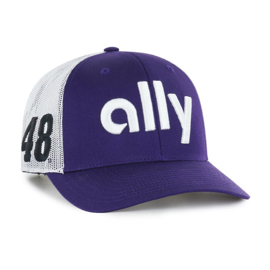 Alex Bowman #48 Ally '47 Brand Triple Hit 47 Trucker Hat