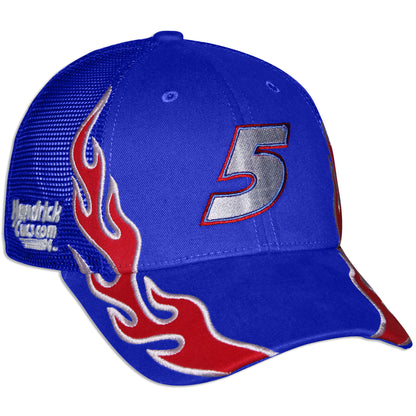 Kyle Larson #5 HendrickCars.com Youth Flame Hat