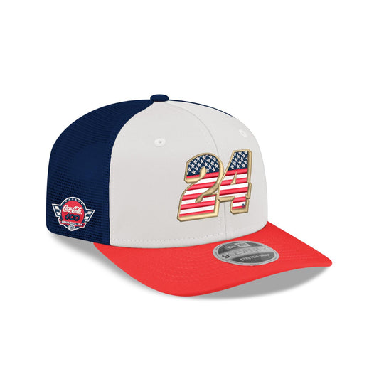 William Byron #24 2025 Exclusive Coca-Cola 600 New Era 9SEVENTY SS Trucker Cap