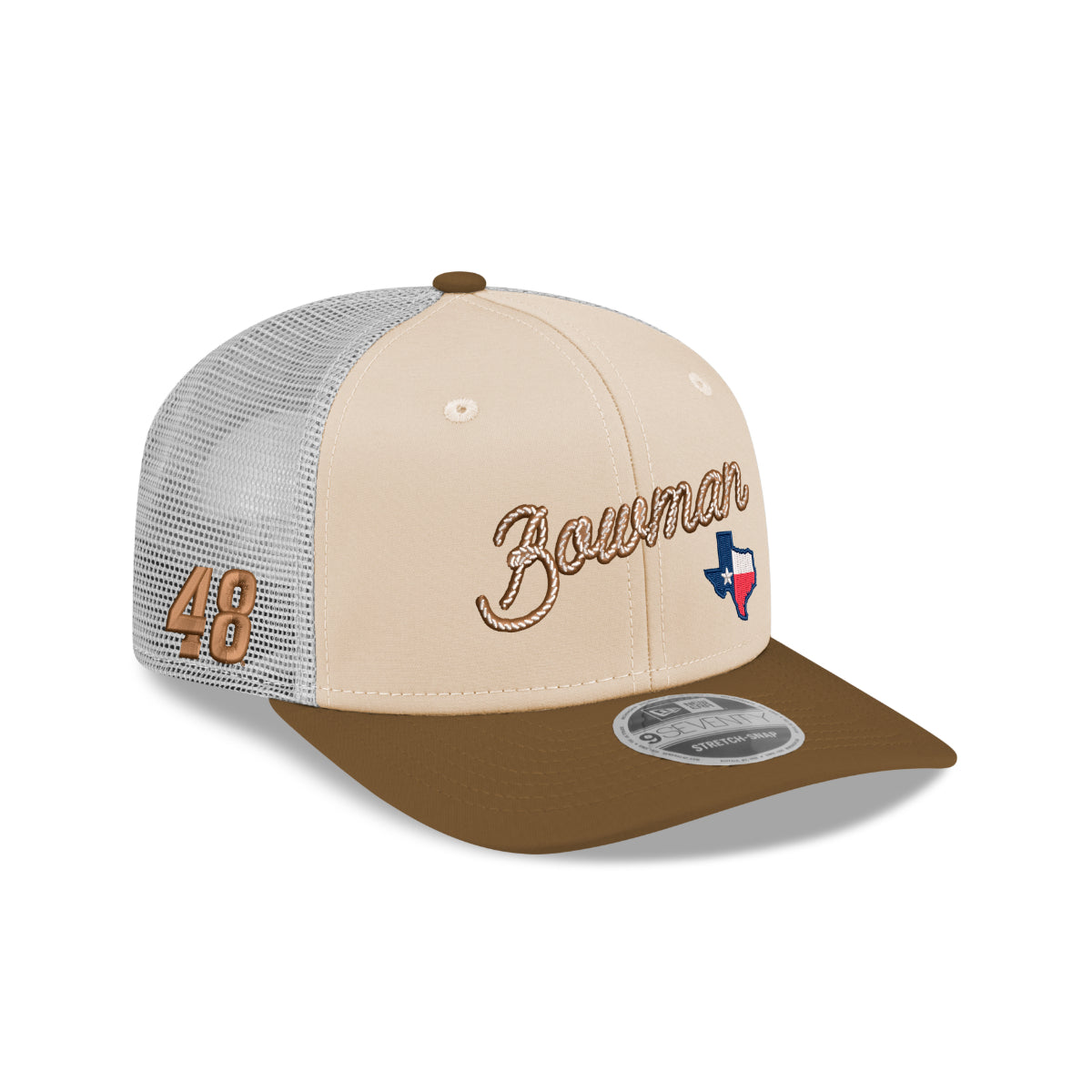 帽子 Eksklusif untuk Alex Alex Bowman #48 Ally New Era 9SEVENTY SS Trucker Cap | HMS