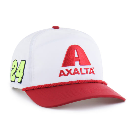 William Byron #24 Axalta '47 Brand White Crown Brrr Rope Hitch Hat