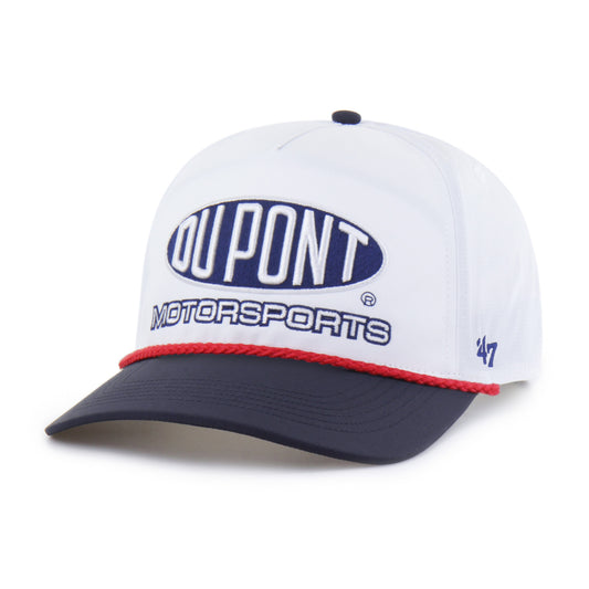 Jeff Gordon #24 DuPont Motorsports '47 Brand White Crown Brrr Rope Hitch Hat
