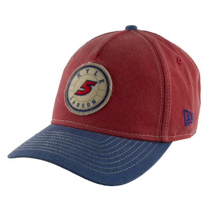 Kyle Larson #5 New Era Frayed 9FORTY Cap