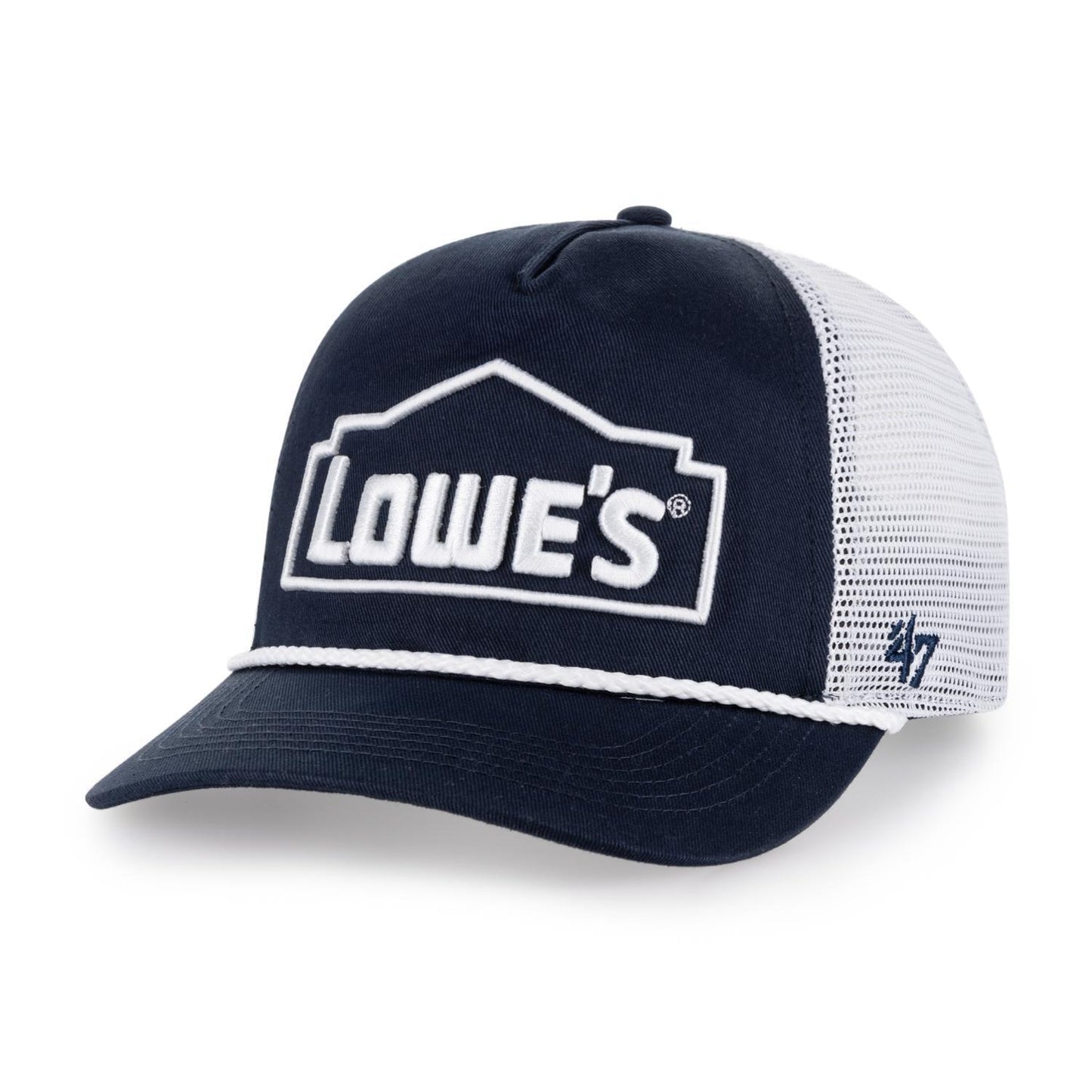 Jimmie Johnson #48 Lowe's '47 Brand Triple Hit Mesh Rope '47 Hitch Hat