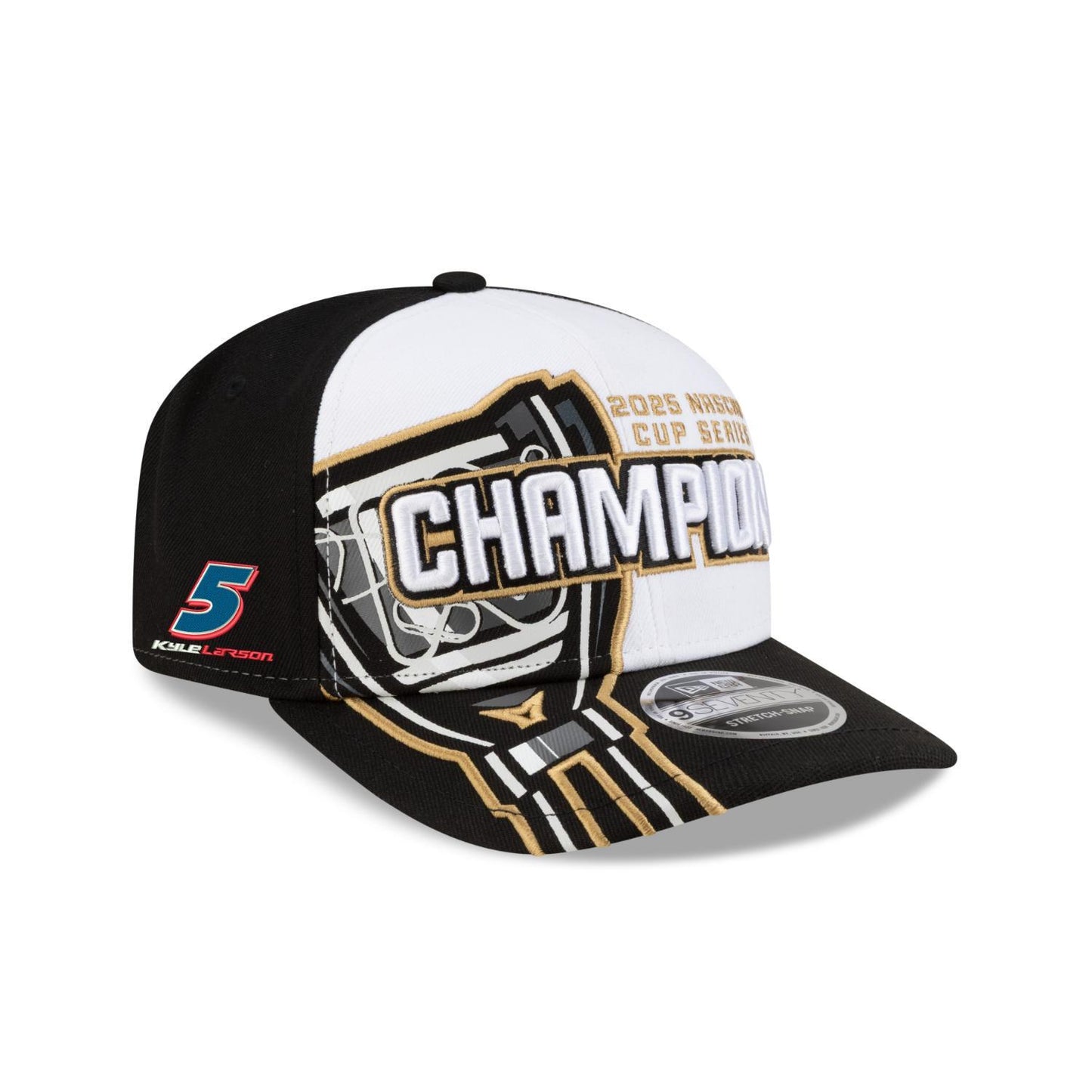 Kyle Larson #5 2025 NASCAR Champion Victory Lane New Era 9SEVENTY SS Cap