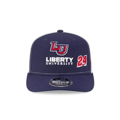 William Byron #24 Liberty University New Era 9SEVENTY SS Trucker Cap