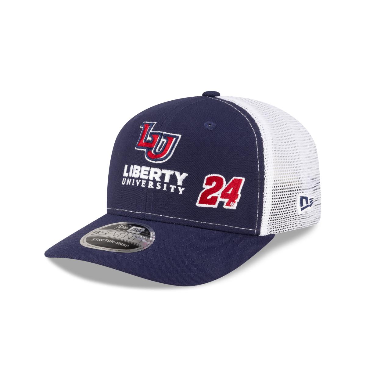 William Byron #24 Liberty University New Era 9SEVENTY SS Trucker Cap