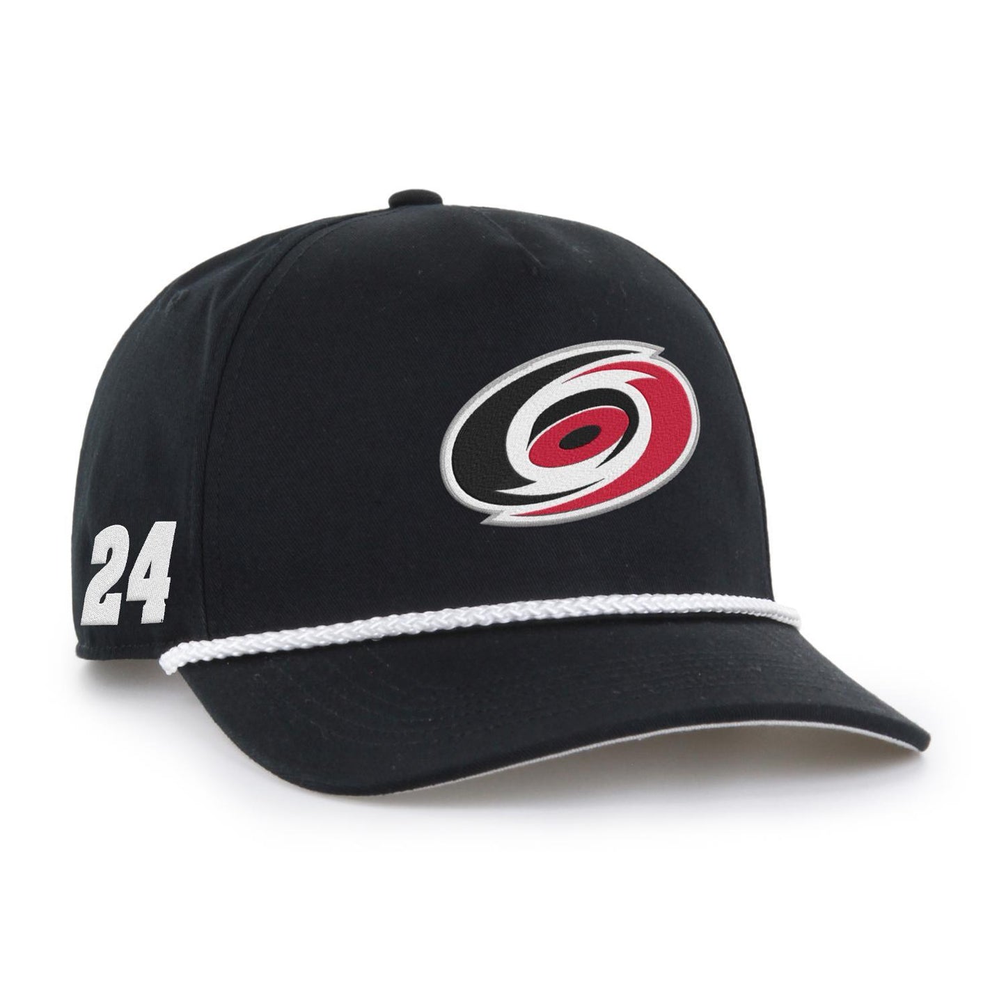 William Byron #24 x Carolina Hurricanes '47 Brand Triple Hit Rope 47 Hitch Hat