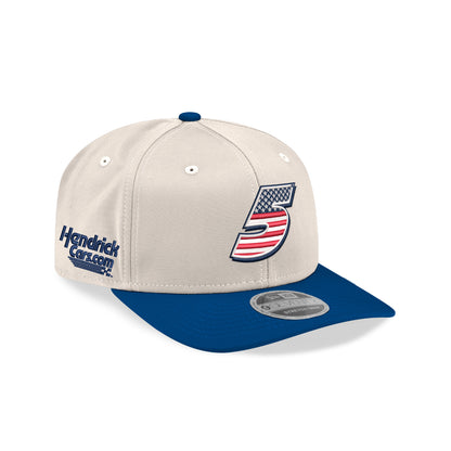 Kyle Larson #5 New Era Stars and Stripes 9SEVENTY SS Cap