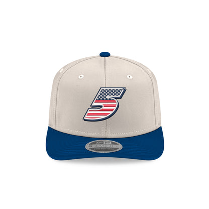 Kyle Larson #5 New Era Stars and Stripes 9SEVENTY SS Cap