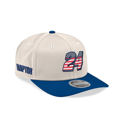 William Byron #24 New Era Stars and Stripes 9SEVENTY SS Cap