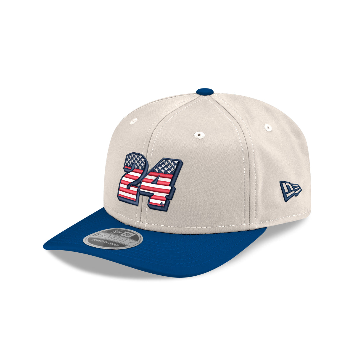 William Byron #24 New Era Stars & Stripes 9SEVENTY Cap – Hendrick