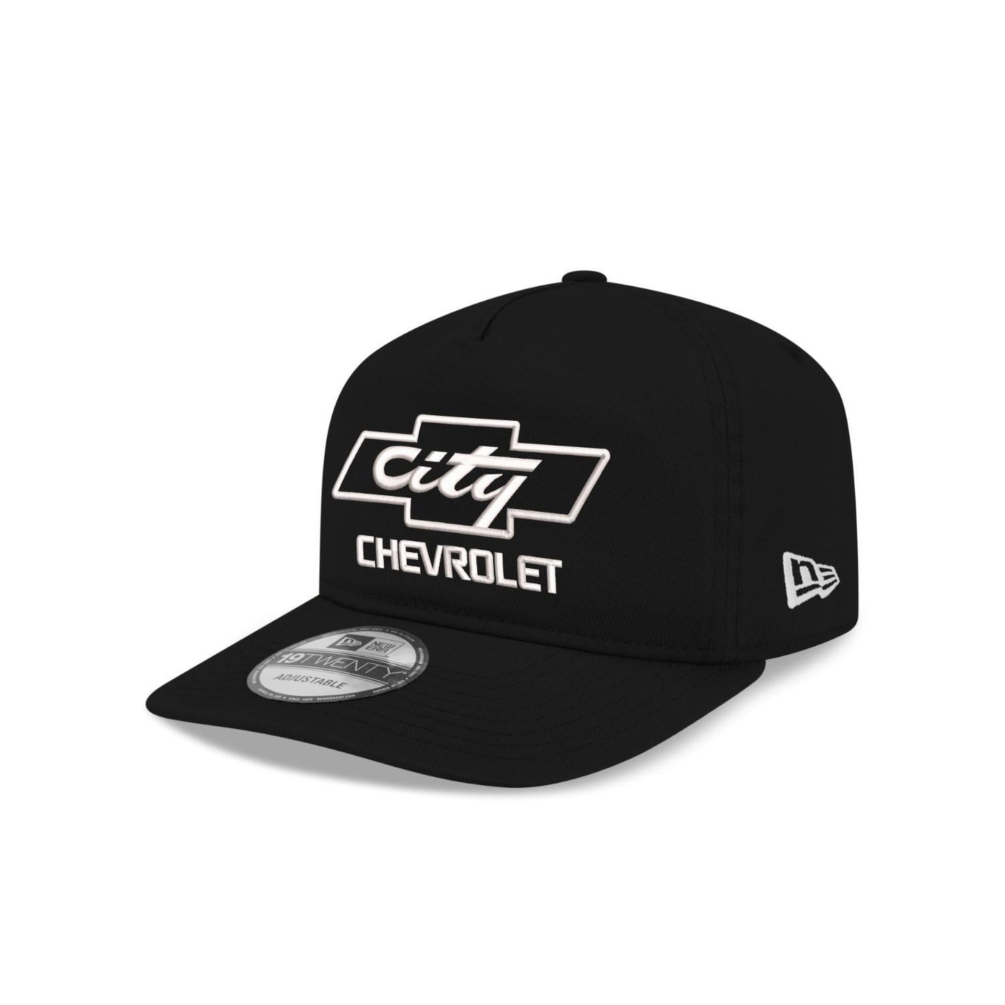 City Chevrolet New Era 19TWENTY Curve Black Cap