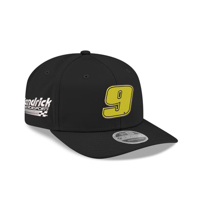 Chase Elliott #9 Neon Number New Era Black 9SEVENTY SS Cap