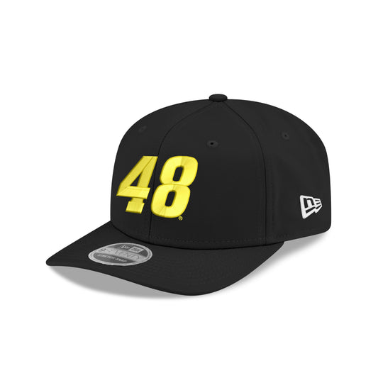 Alex Bowman #48 Neon Number New Era Black 9SEVENTY SS Cap