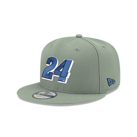 William Byron #24 Blue Steel New Era 9FIFTY Cap