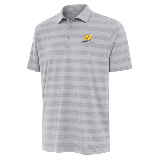 Chase Elliott #9 Tunnel Polo Tall - Grey Multi