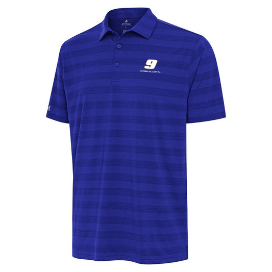 Chase Elliott #9 Tunnel Polo Tall - Dark Royal Multi