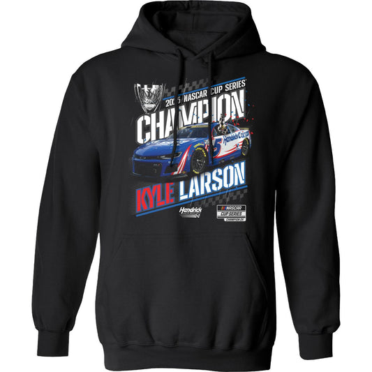 Kyle Larson #5 2025 NASCAR Champion Official Series Champ Hoodie