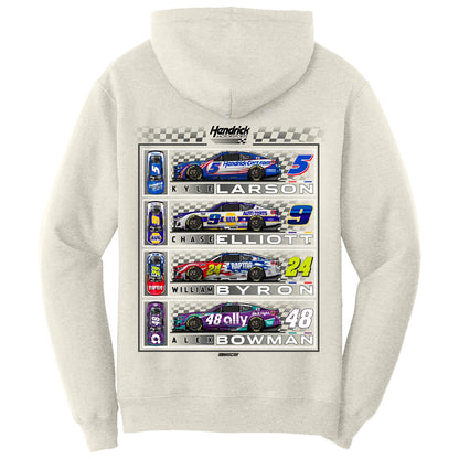 Hendrick Motorsports 2026 4-Car Hoodie