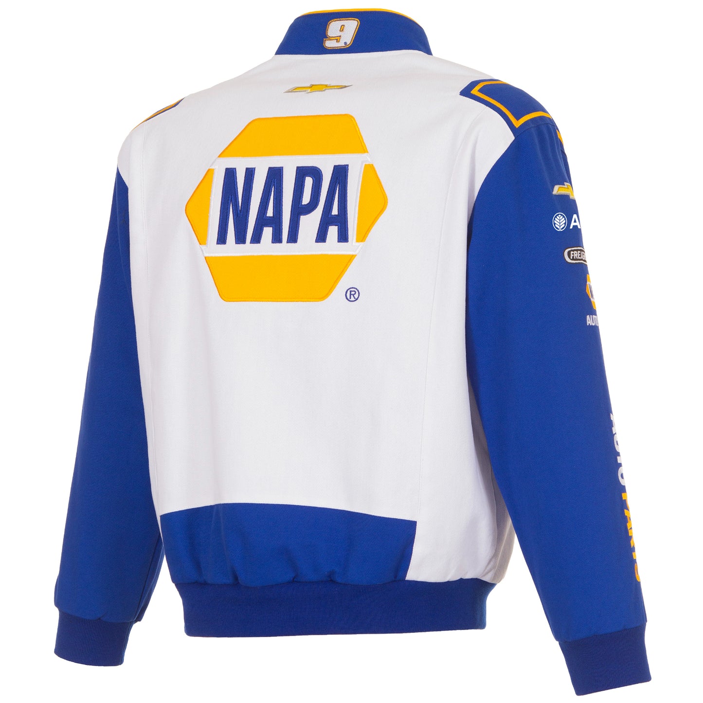 Chase Elliott #9 2026 NAPA White Twill Jacket