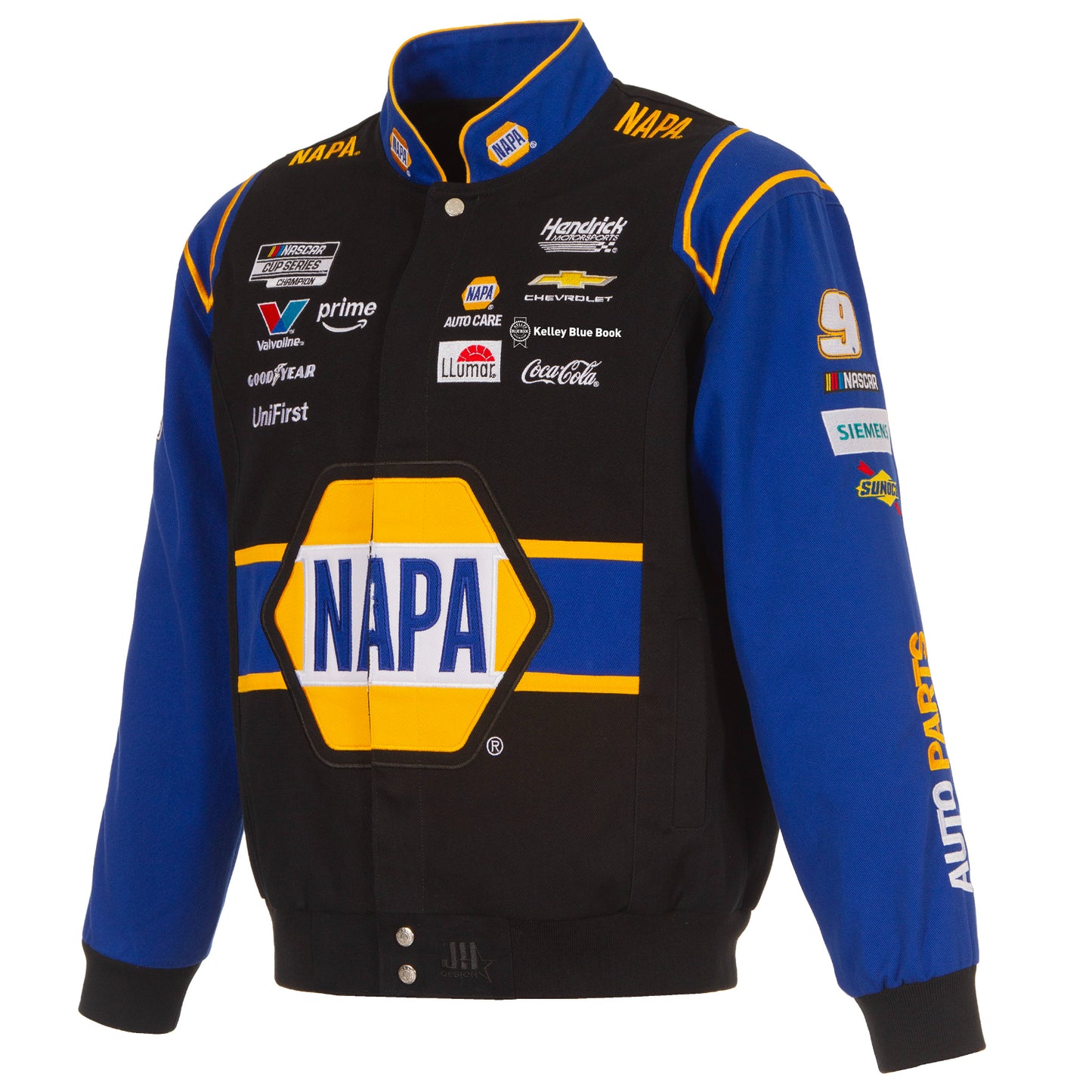 Chase Elliott #9 2026 NAPA Black Twill Jacket
