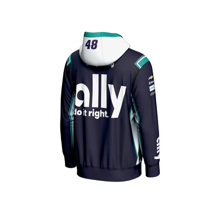 Alex Bowman #48 Ally Sublimated Hoodie