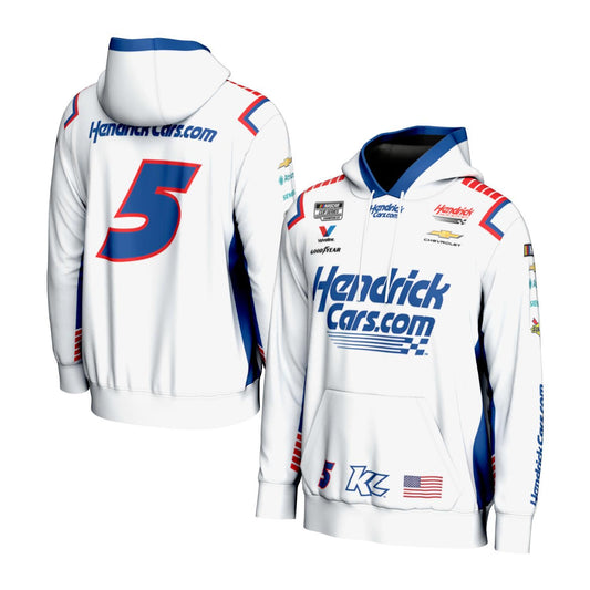 Kyle Larson #5 HendrickCars.com Firesuit Sublimated Hoodie