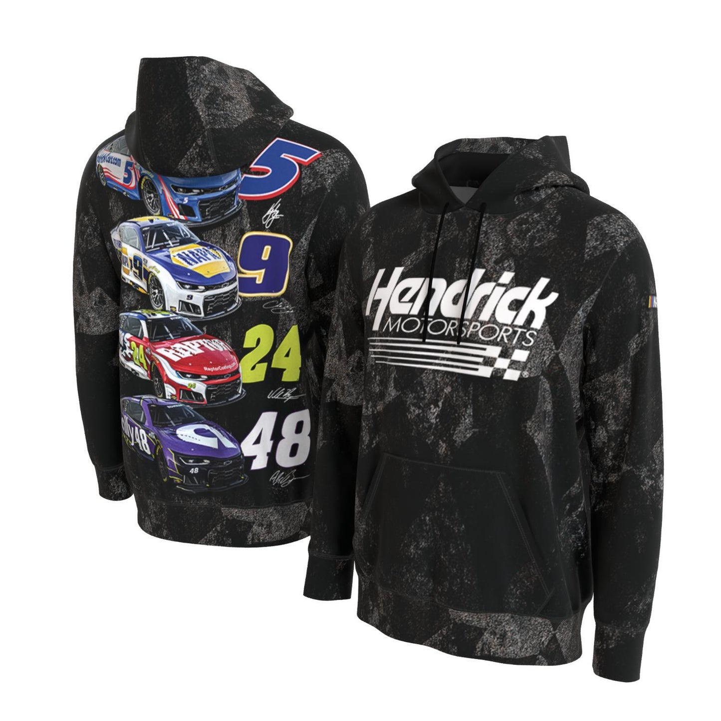 Hendrick Motorsports 4-Car Sublimated Hoodie