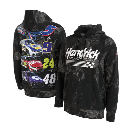 Hendrick Motorsports 4-Car Sublimated Hoodie