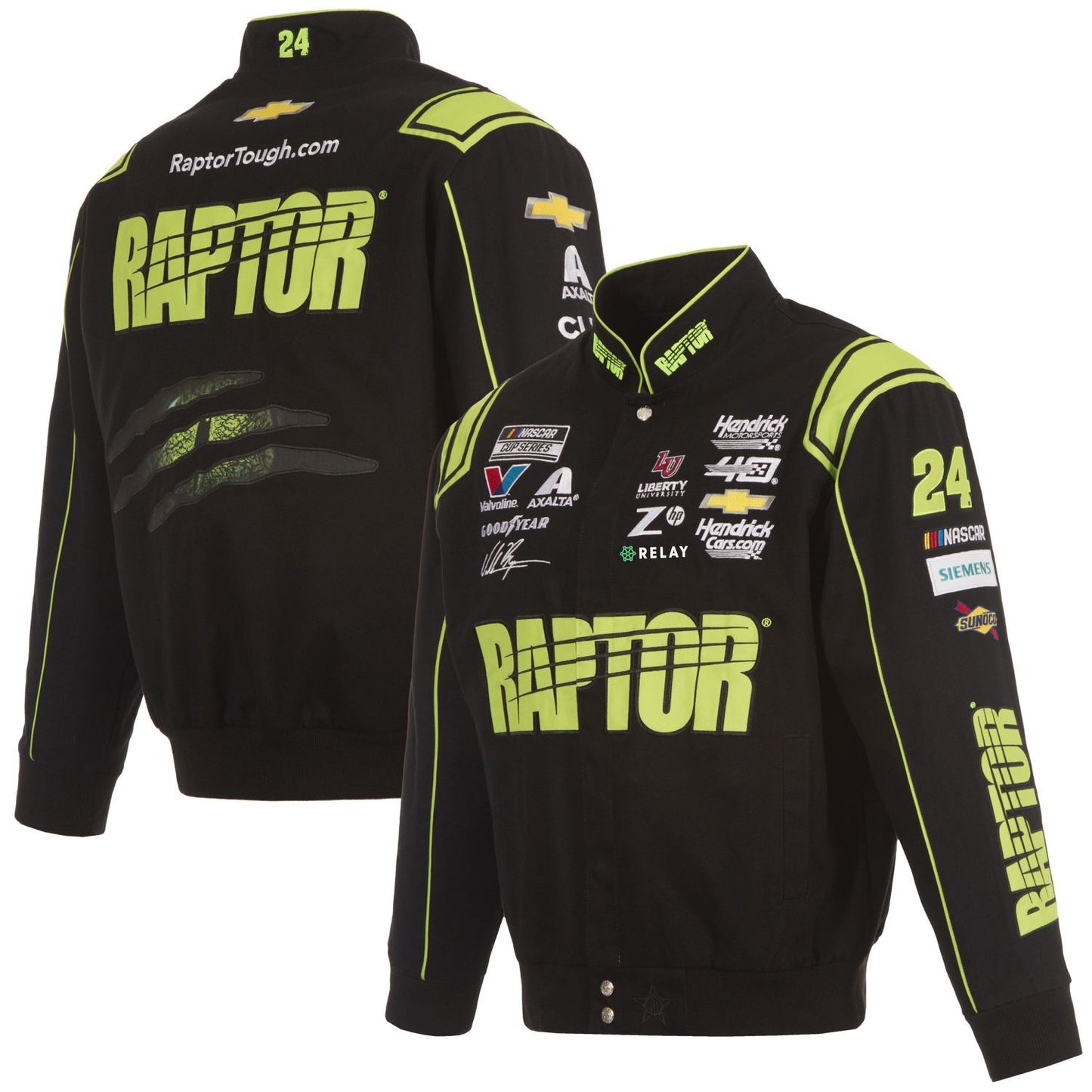 William Byron #24 Raptor Twill Jacket