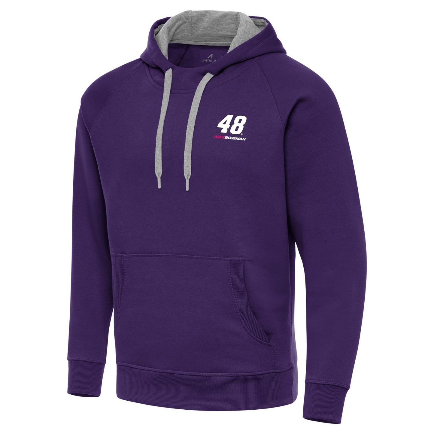 Alex Bowman #48 Victory Pullover Hoodie - Dark Purple