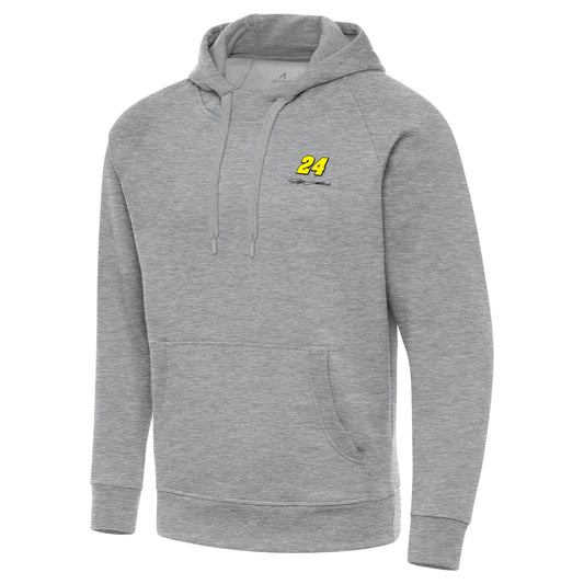 Jeff Gordon #24 Victory Pullover Hoodie - Grey Heather