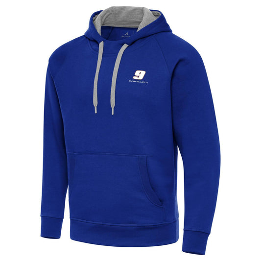 Chase Elliott #9 Victory Pullover Hoodie - Dark Royal