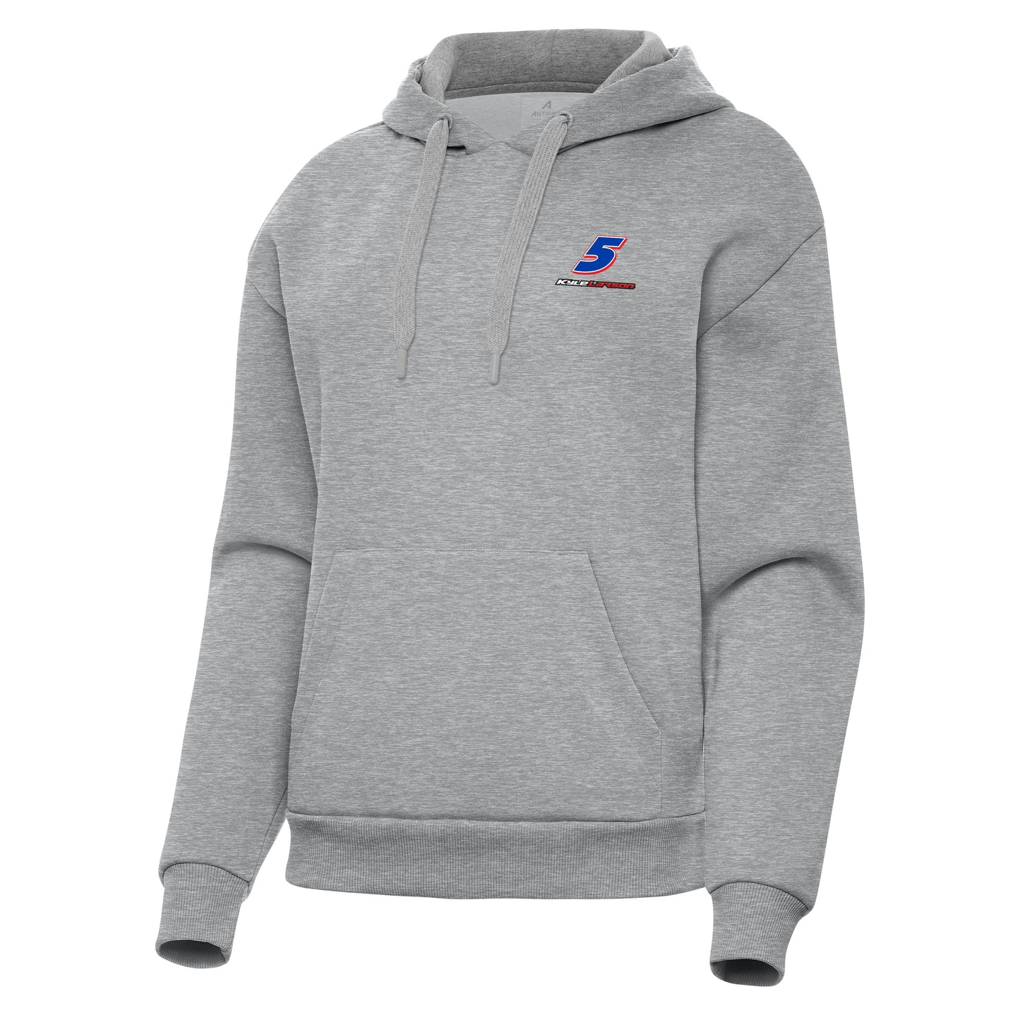 Kyle Larson #5 Women's Victory Pullover Hoodie - Grey Heather