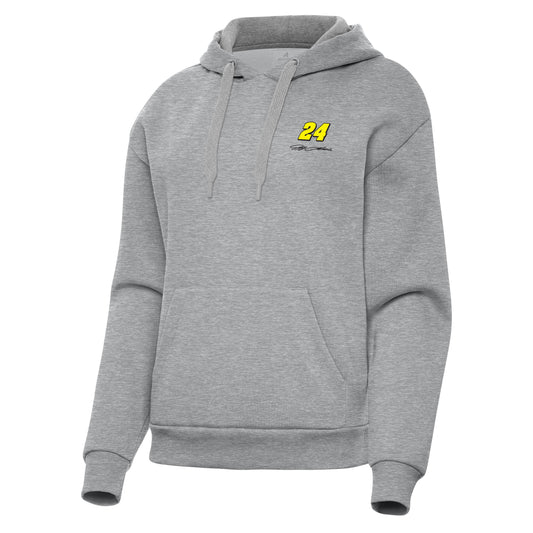Jeff Gordon #24 Women's Victory Pullover Hoodie - Grey Heather