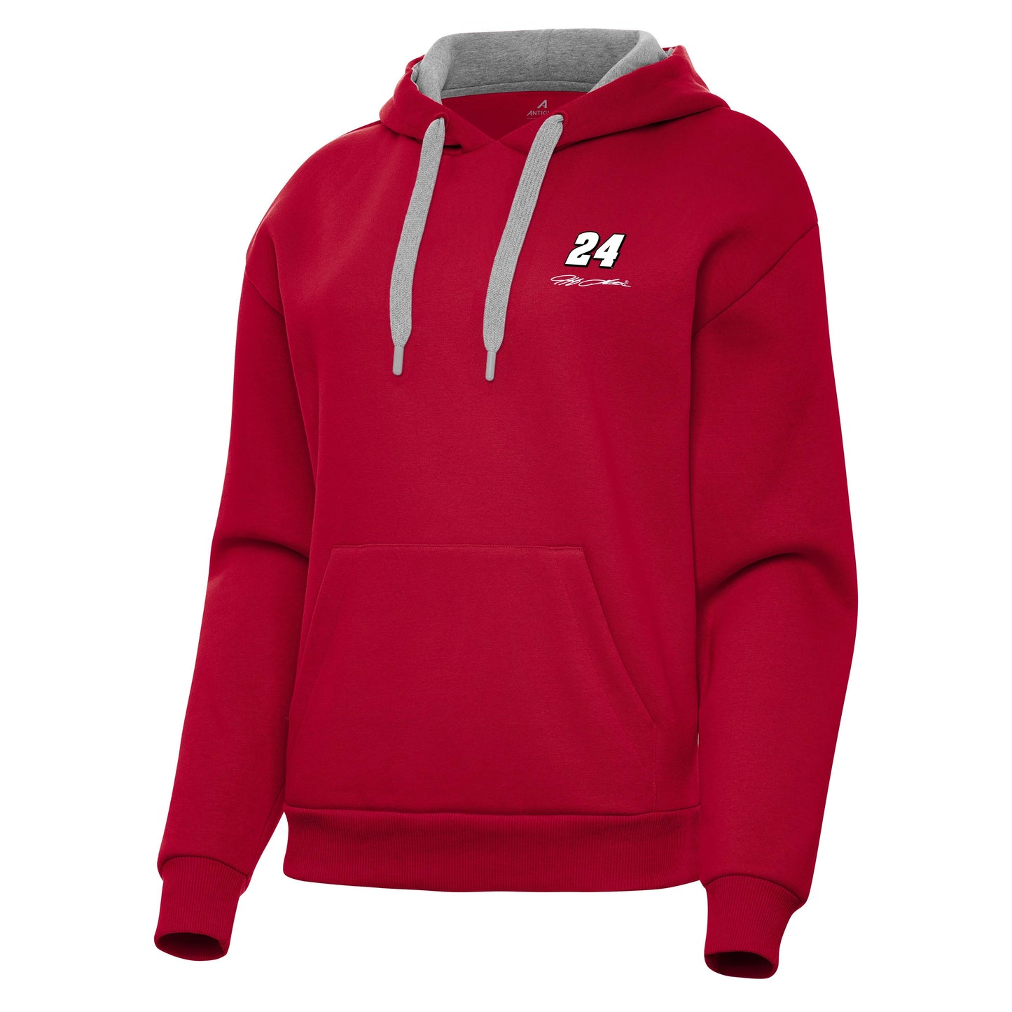 Jeff Gordon #24 Women's Victory Pullover Hoodie - Dark Red