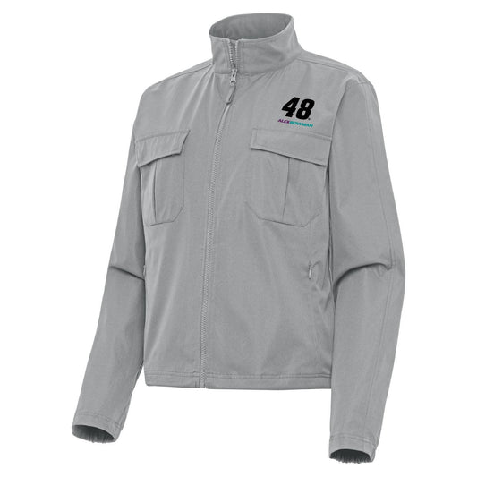 Alex Bowman #48 Women's Even Par Jacket - Skyscraper