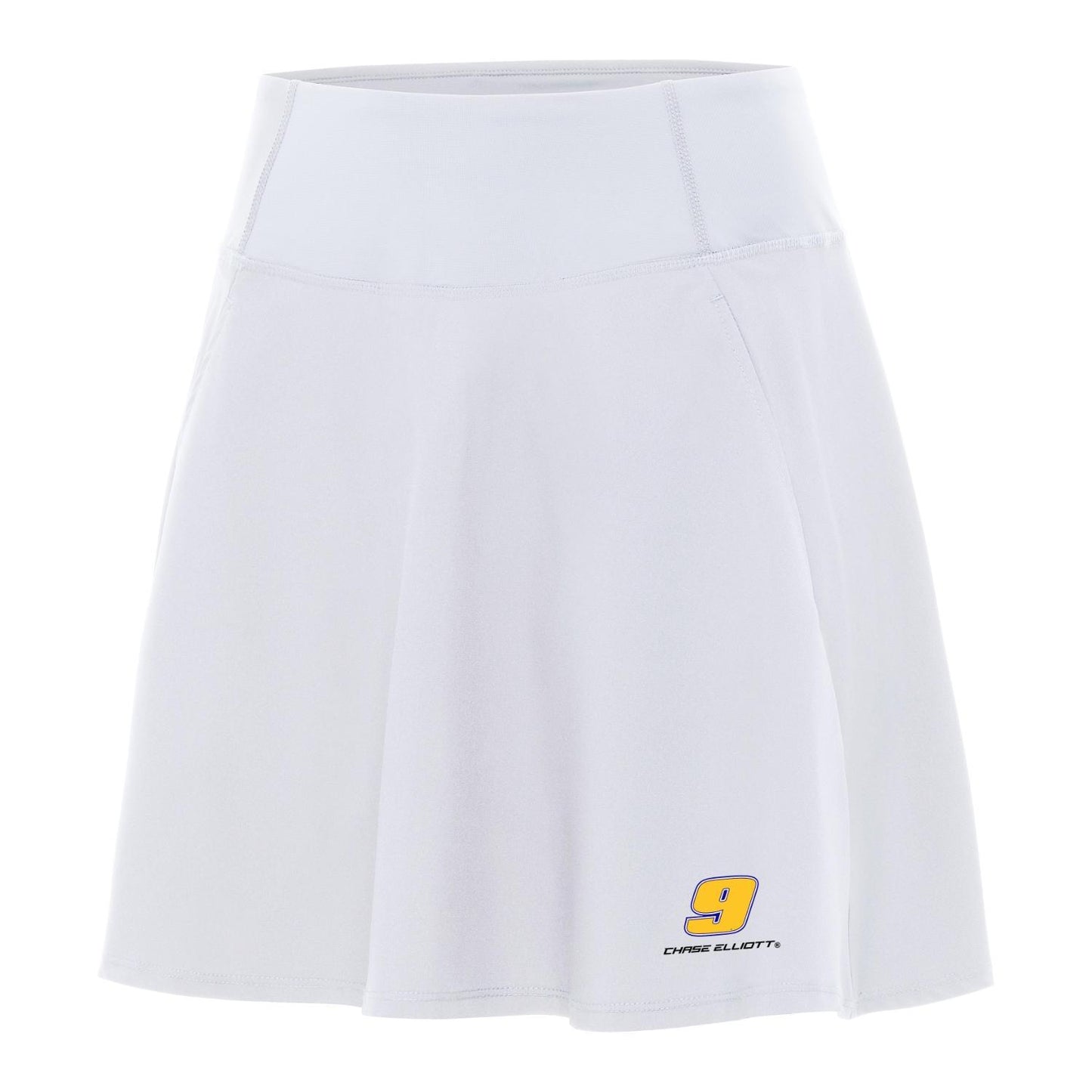 Chase Elliott #9 Chip Skort - White