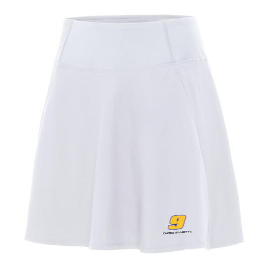 Chase Elliott #9 Chip Skort - White
