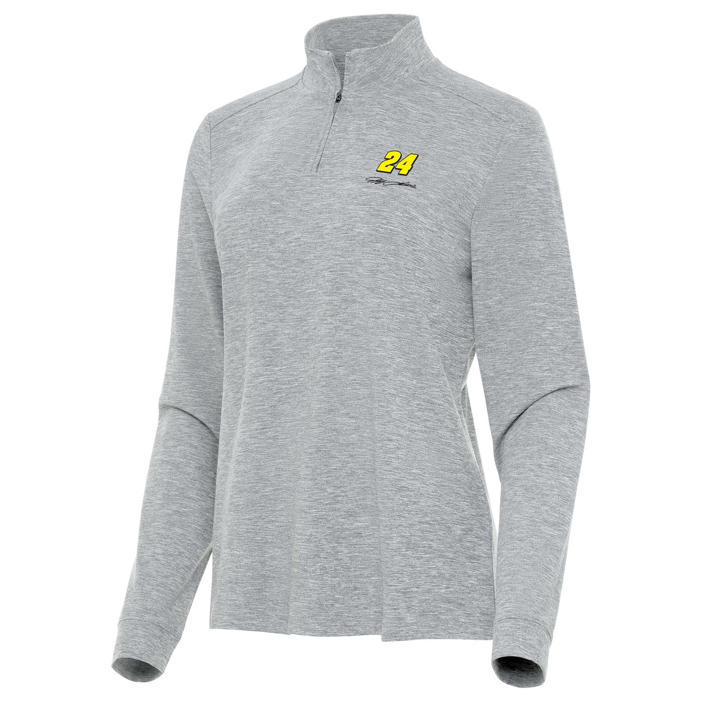 Jeff Gordon #24 Women's Mentor 1/4 Zip Pullover - Skyscraper Heather