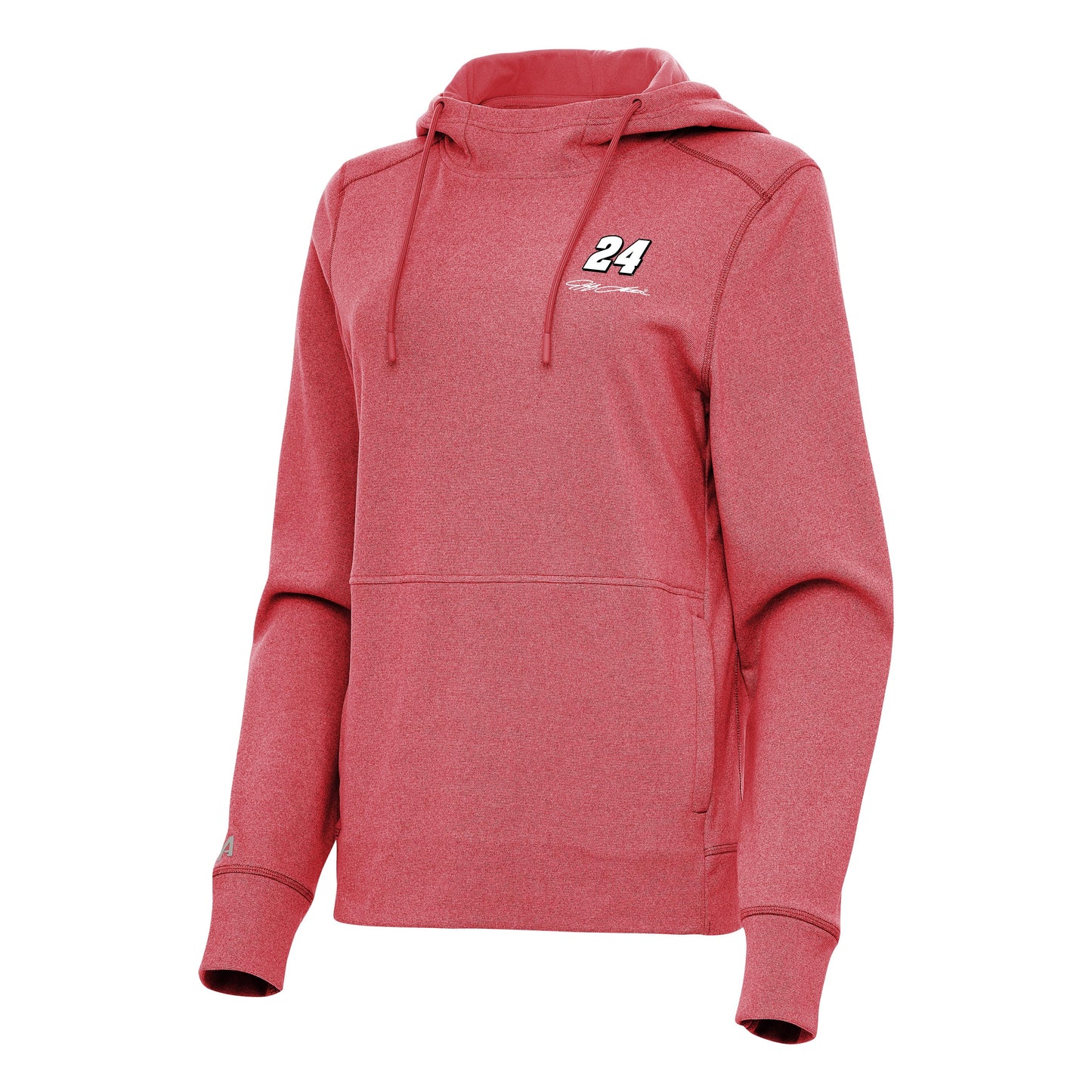 Jeff Gordon #24 Women's Justice Pullover Hoodie - Dark Red Heather